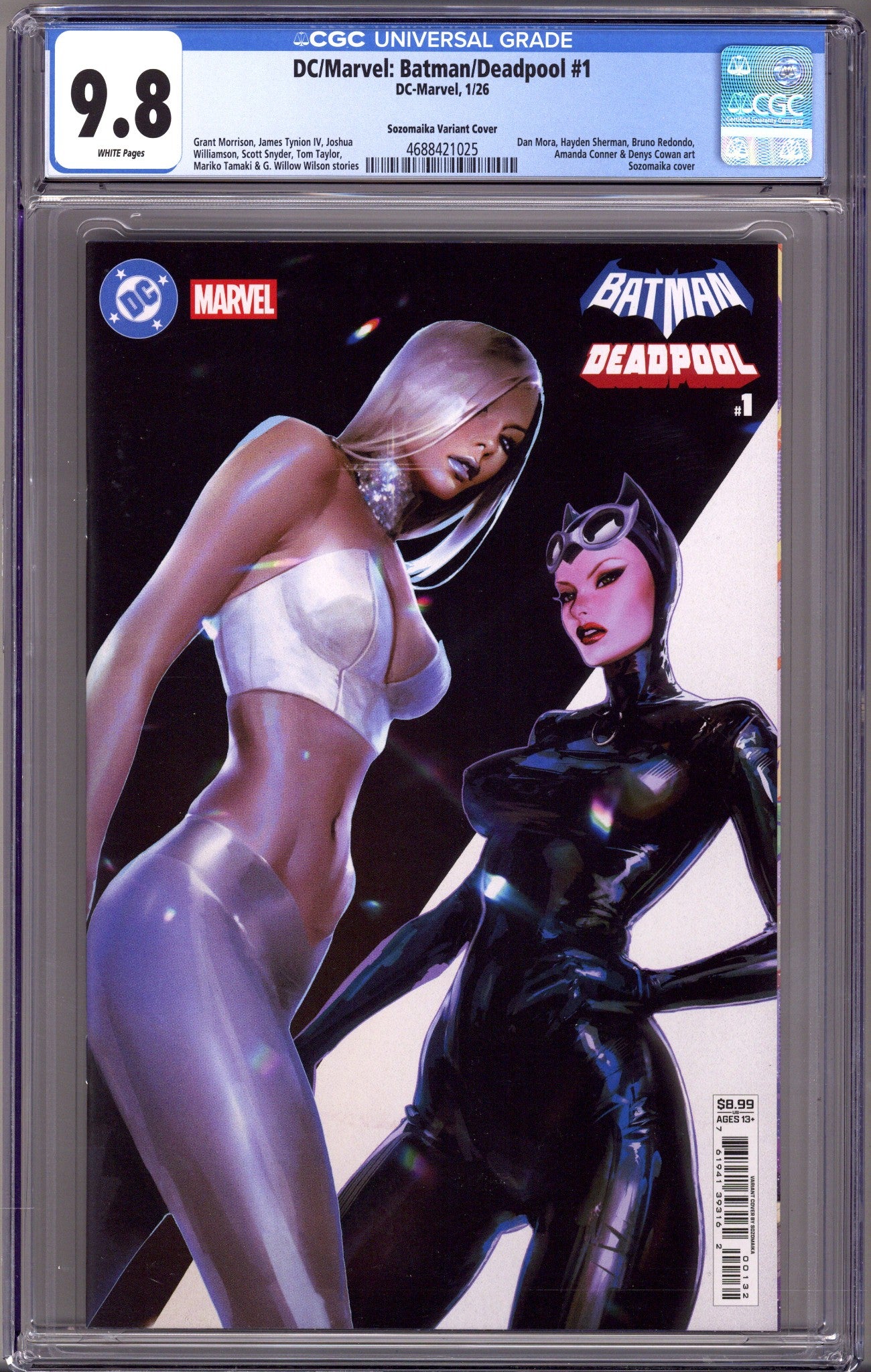 DC/Marvel: Batman/Deadpool 1 CGC 9.8 (NM/M) (2026) Sozomaika Variant 