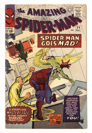 The Amazing Spider-Man Vol 1 24 FN- (5.5) (1965)