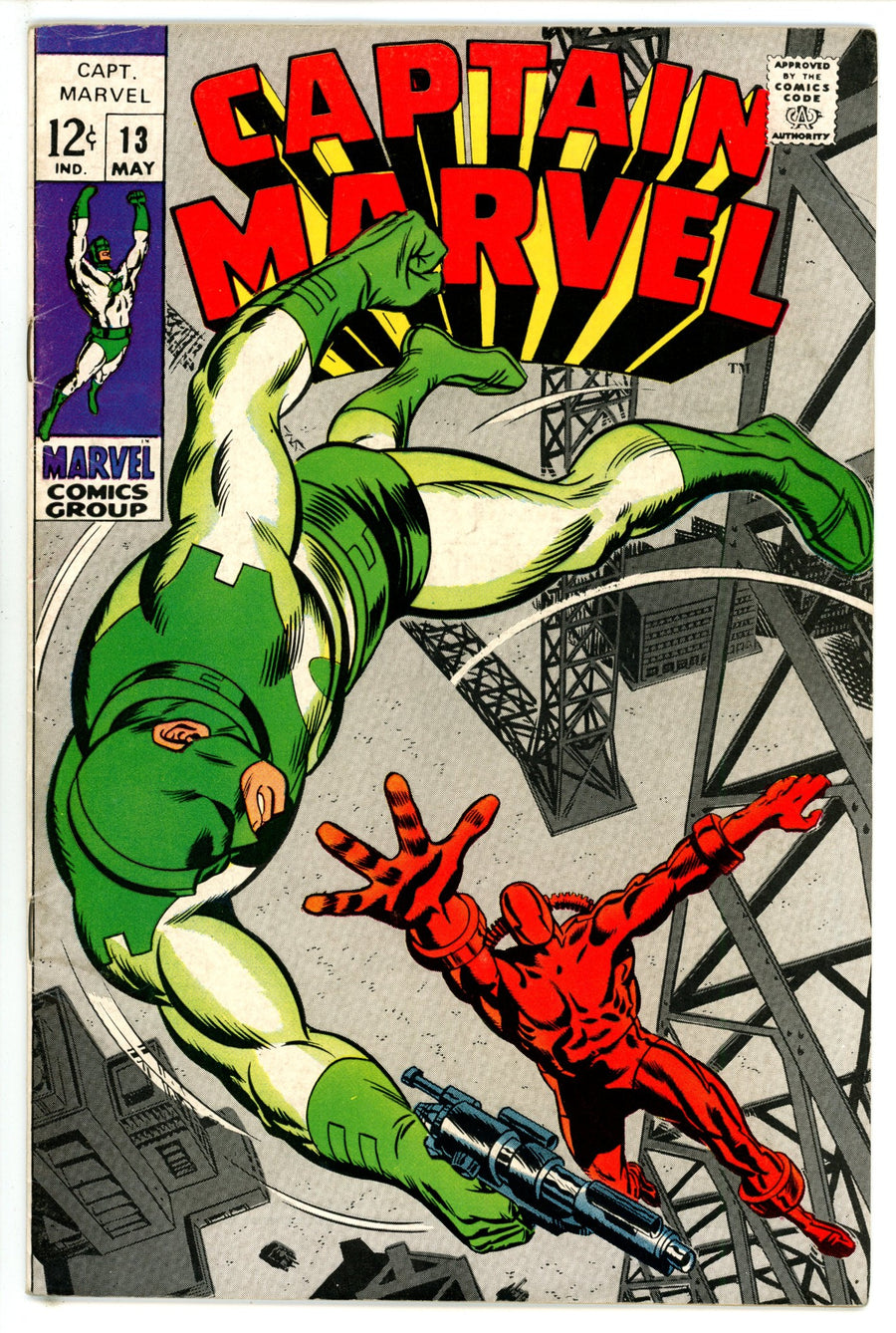 Captain Marvel Vol 1 13 VG/FN (5.0) (1969) 