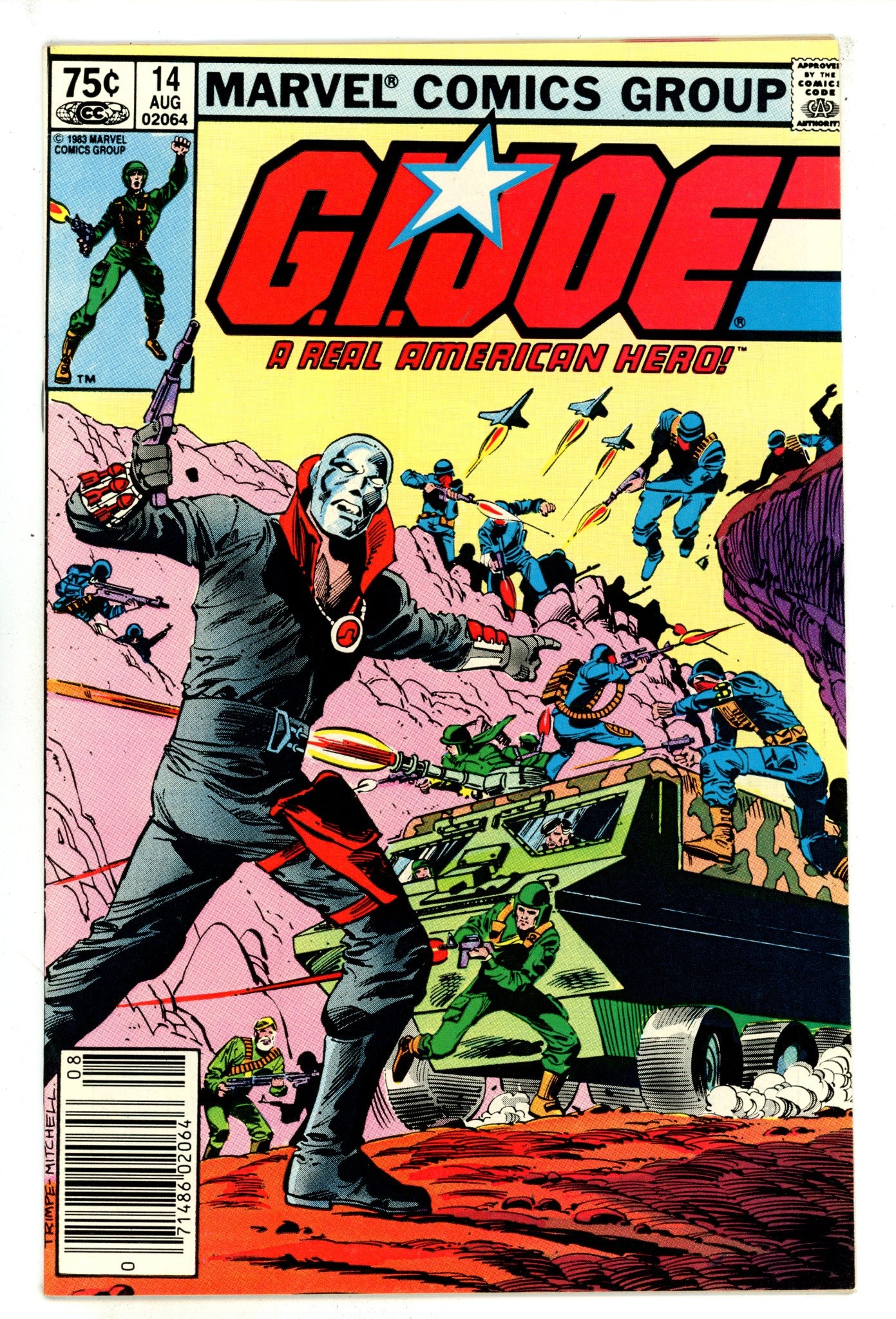 G.I. Joe, A Real American Hero 14 VF (8.0) (1983) Canadian Price Variant 