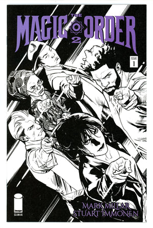 The Magic Order 2 1 High Grade (2021) Immonen B&W Variant