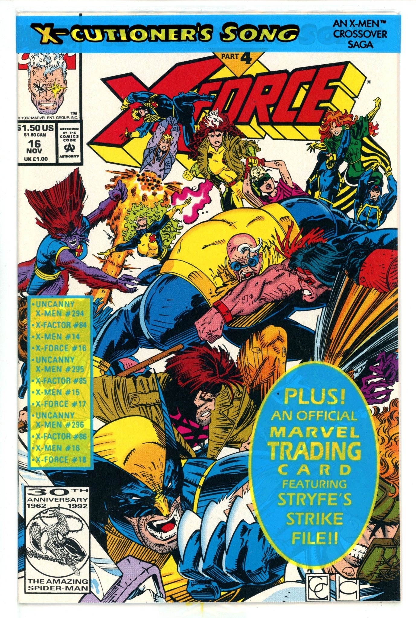 X-Force Vol 1 16 (1992)
