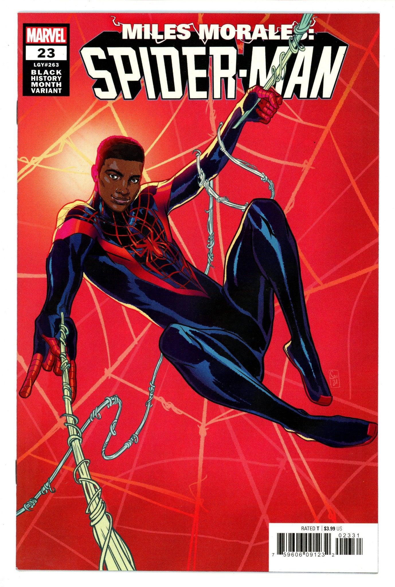 Miles Morales: Spider-Man Vol 1 23 (263)High Grade(2021) SouzaVariant