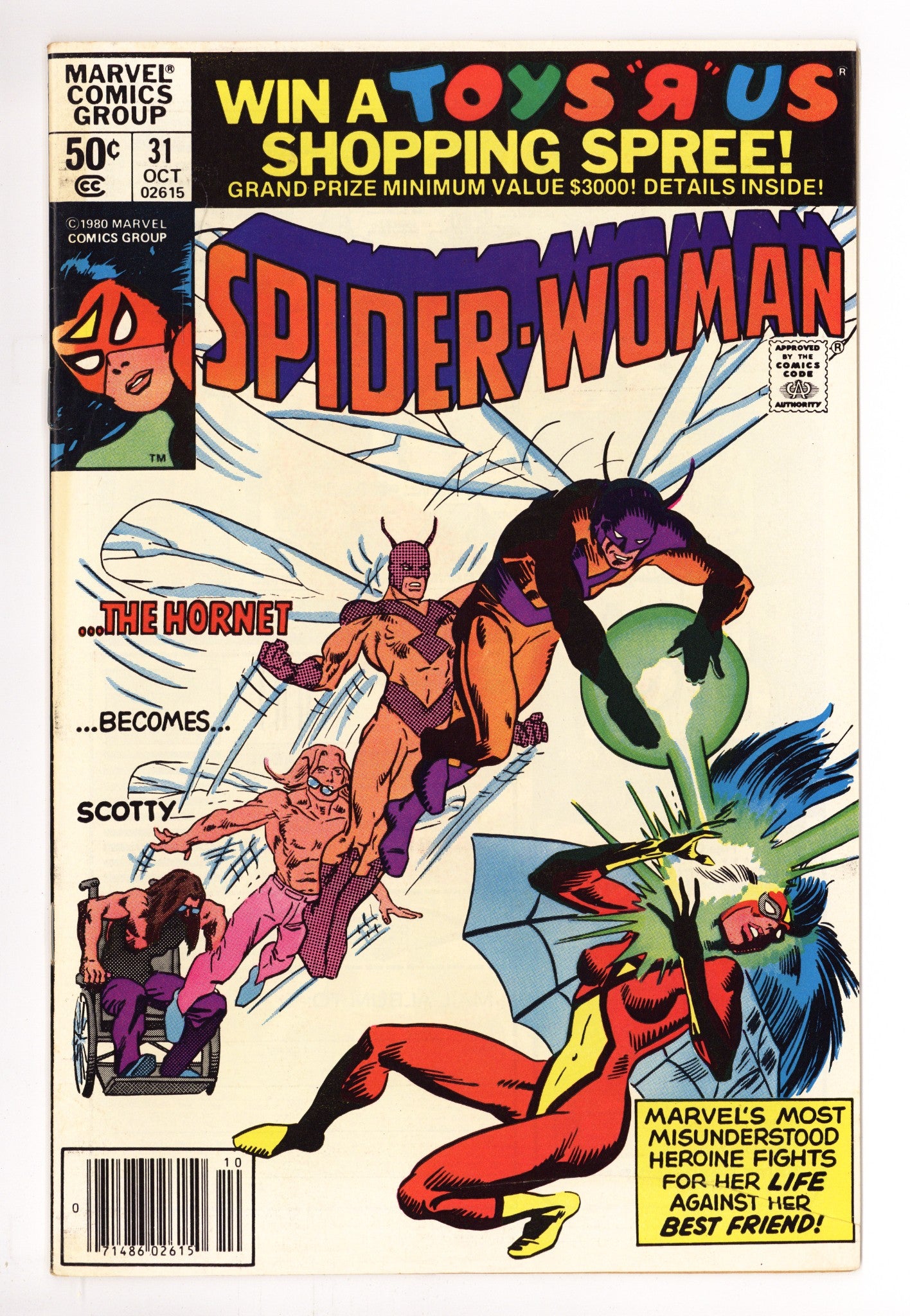 Spider-Woman Vol 1 31 Mid Grade (1980) Newsstand 
