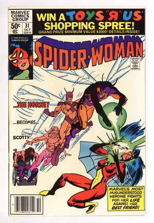 Spider-Woman Vol 1 31 Mid Grade (1980) Newsstand