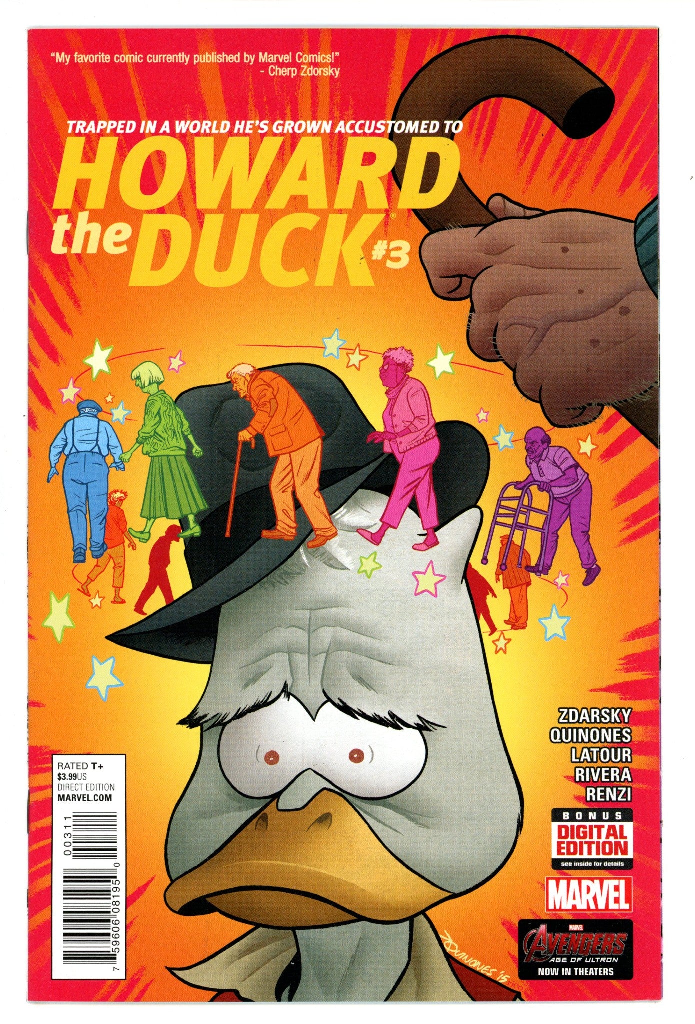 Howard the Duck Vol 4 3 High Grade (2015) 