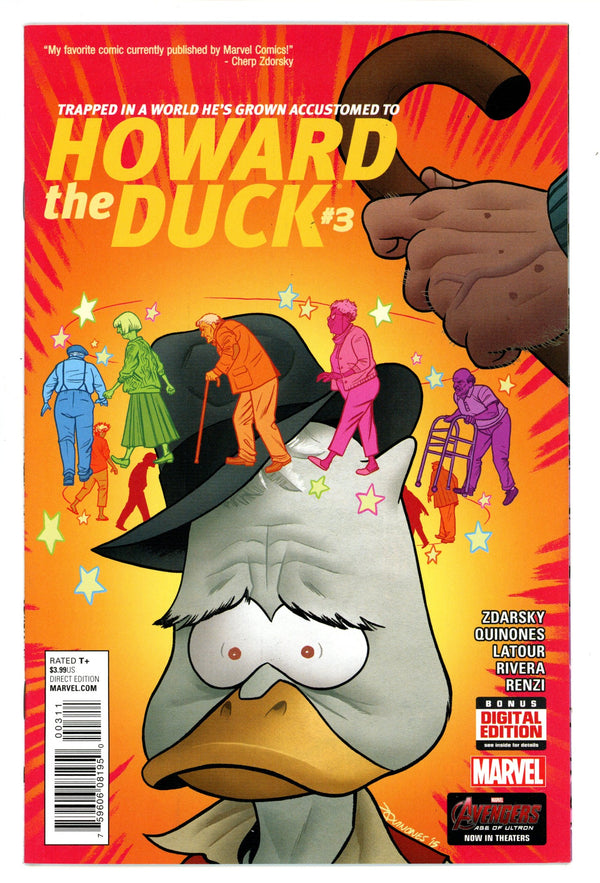 Howard the Duck Vol 4 3 High Grade (2015)