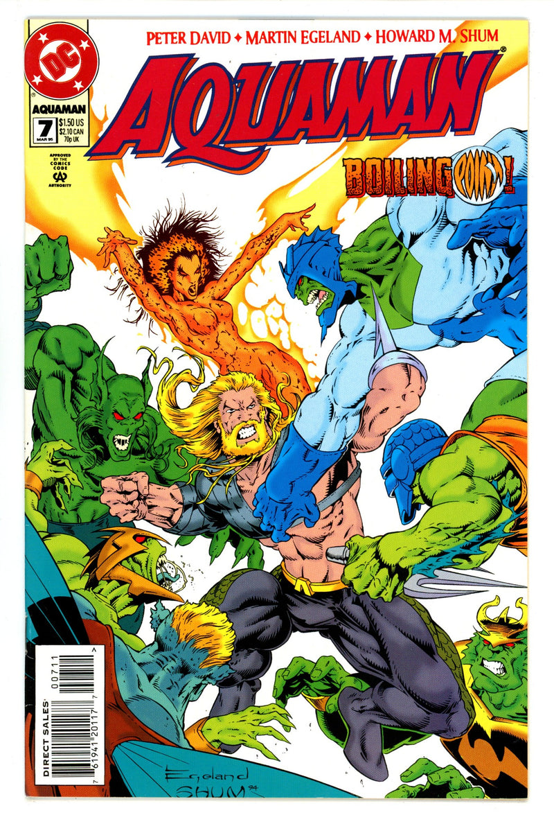 Aquaman Vol 5 7 Mid Grade (1995) 