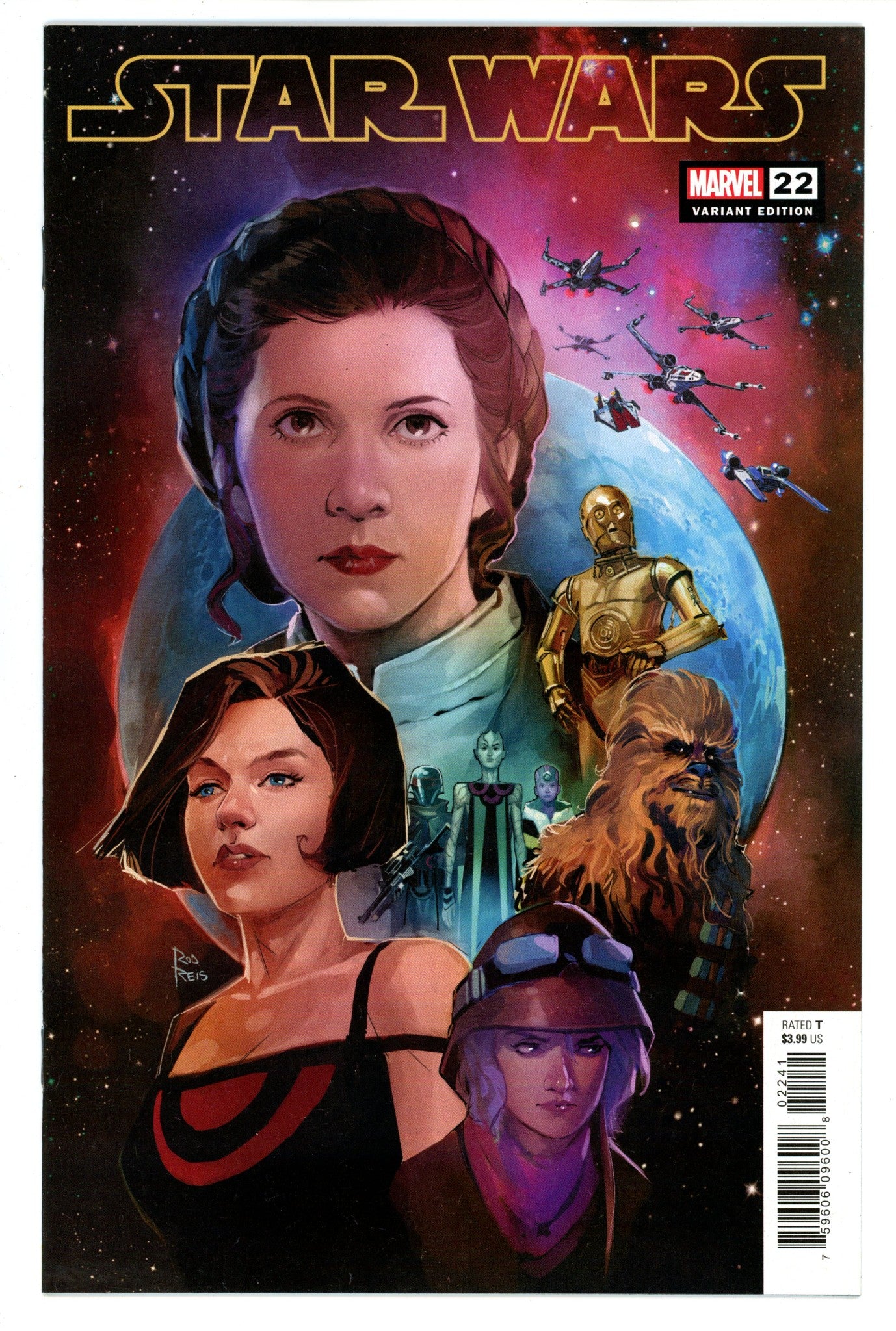 Star Wars Vol 3 22 High Grade (2022) Reis Variant 