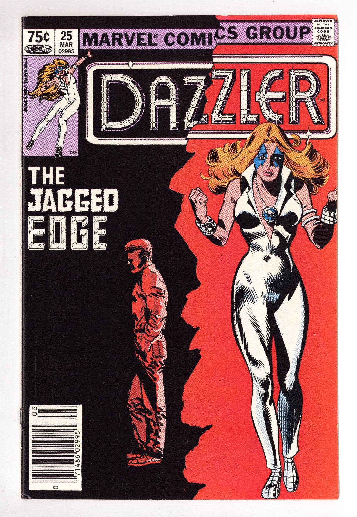 Dazzler Vol 1 25 Mid Grade (1983) Canadian Price Variant 