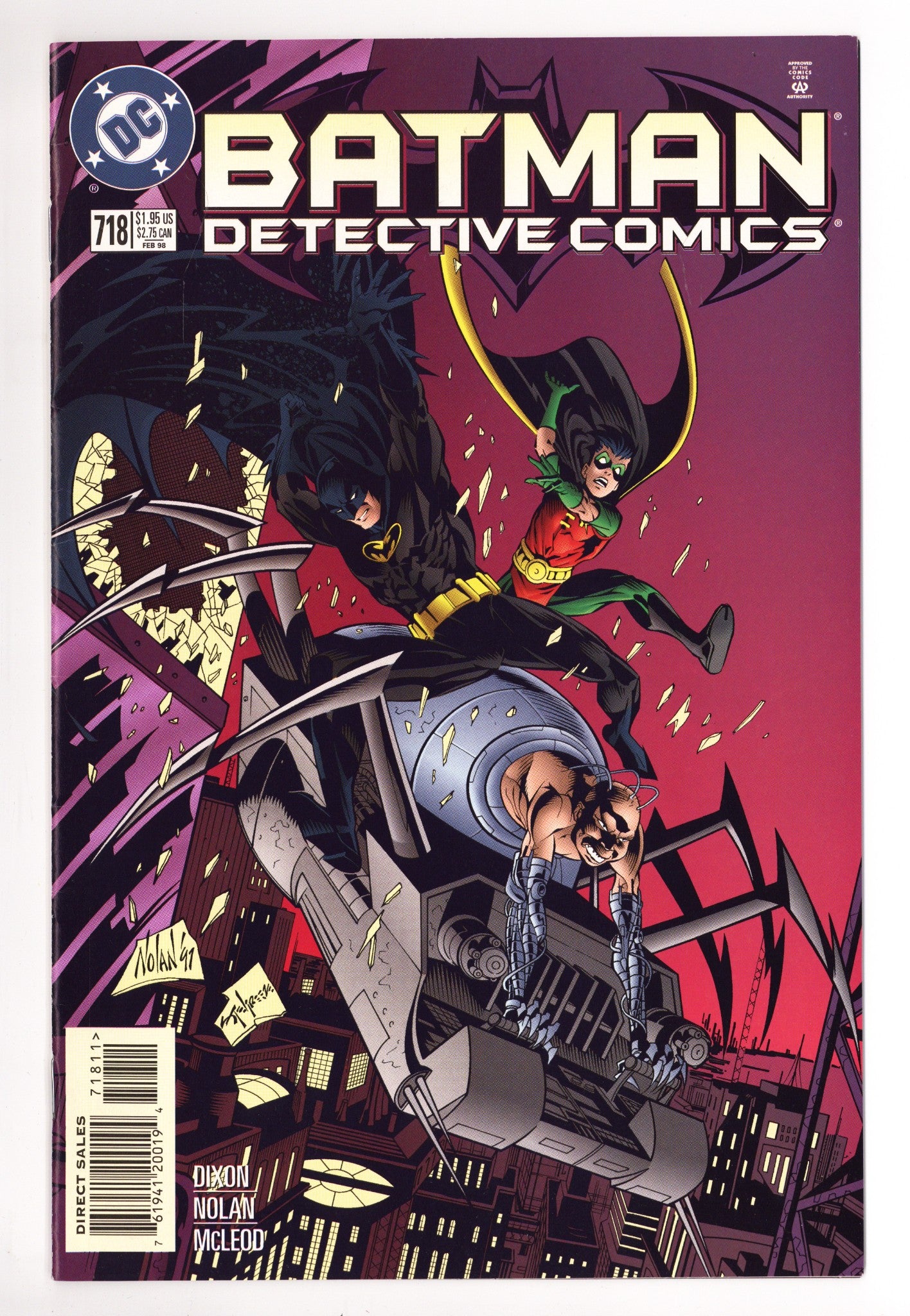 Detective Comics Vol 1 718 Low Grade (1998) 