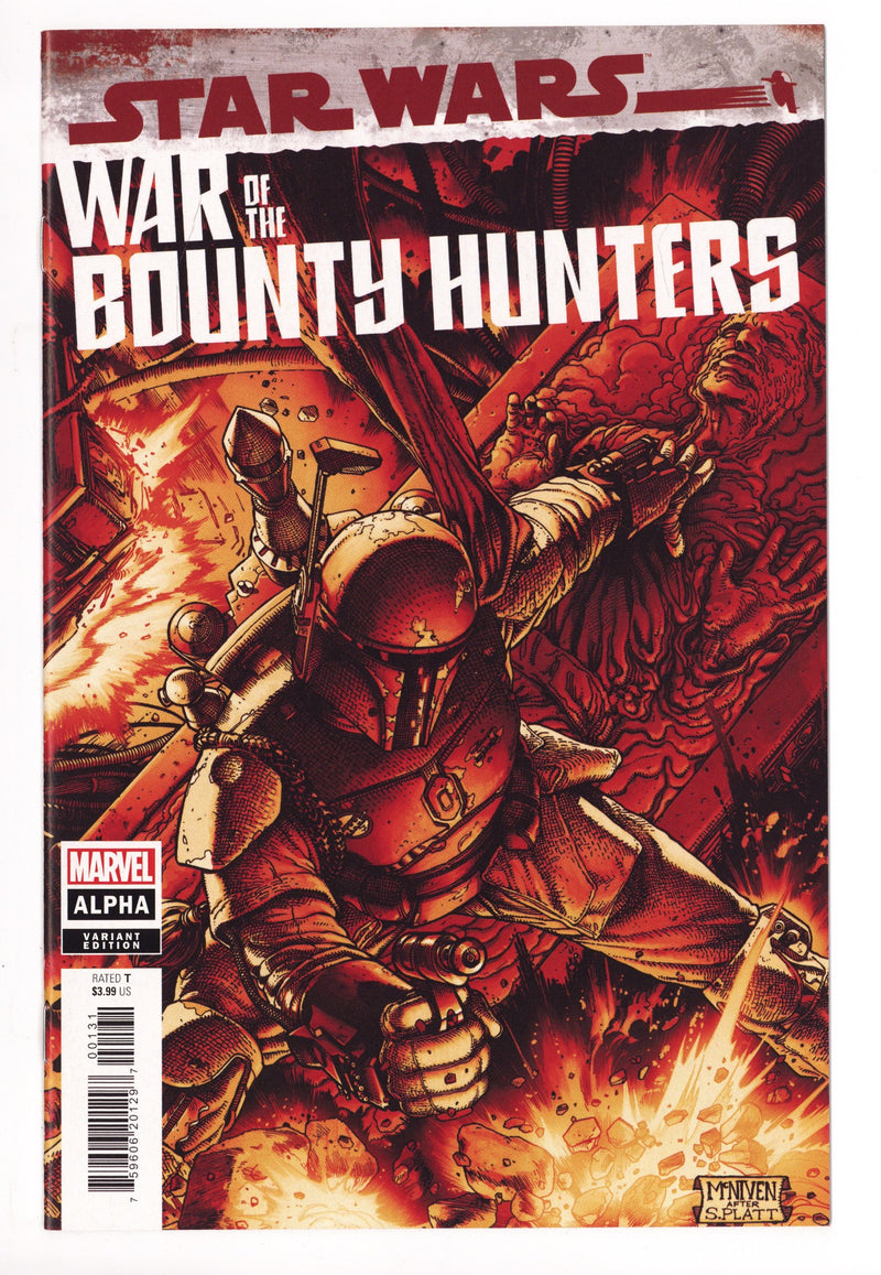 Star Wars: War of the Bounty Hunters Alpha 1 High Grade (2021) Crimson Variant 
