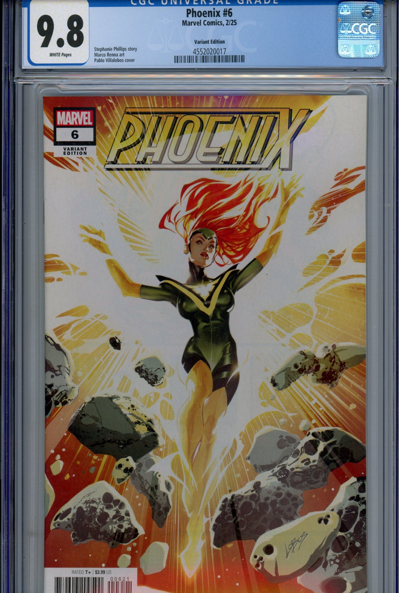 Phoenix 6 CGC 9.8 (NM/M) (2025) Villalobos Variant 