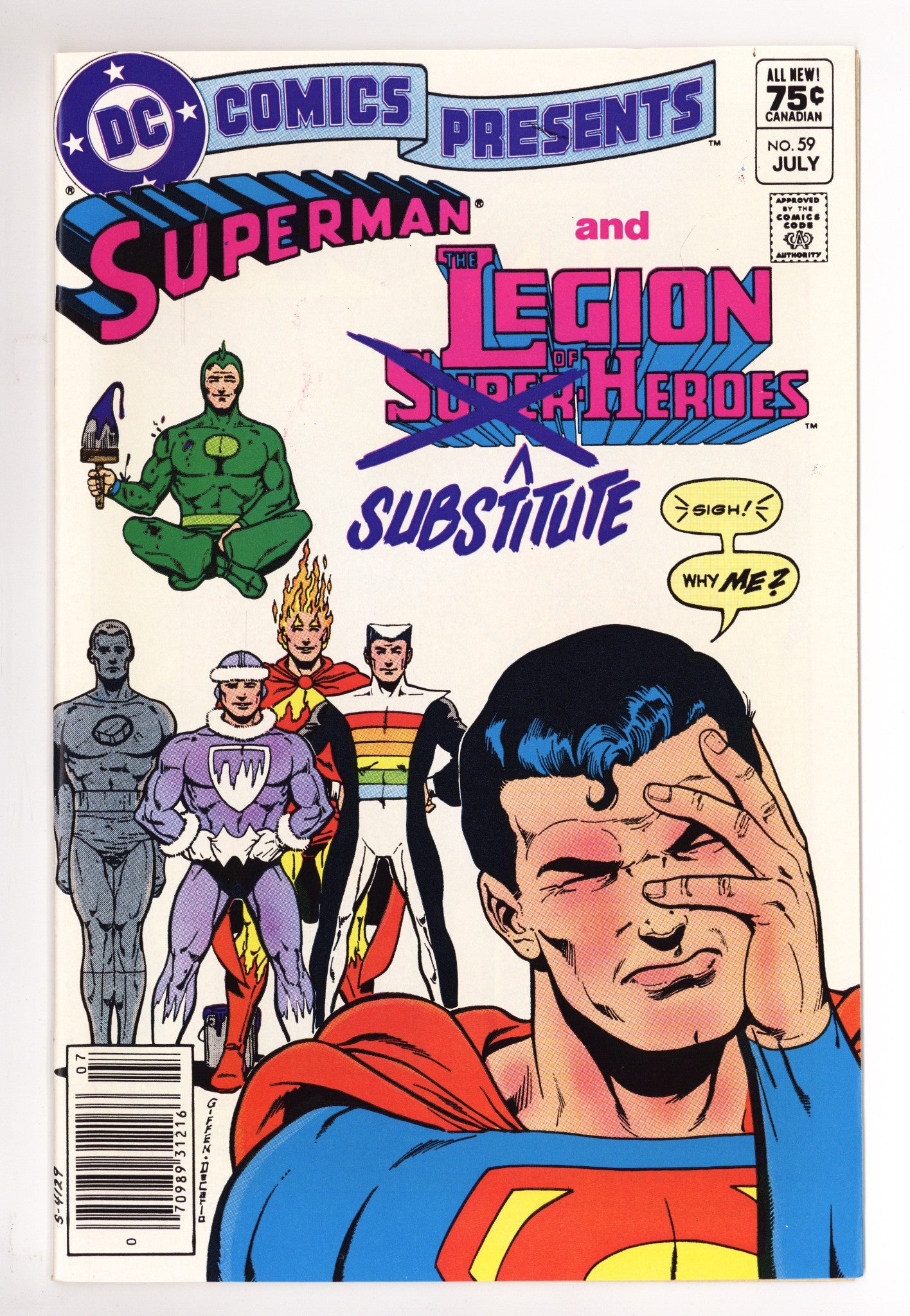 DC Comics Presents Vol 1 59 VF/NM (9.0) (1983) Canadian Price Variant 