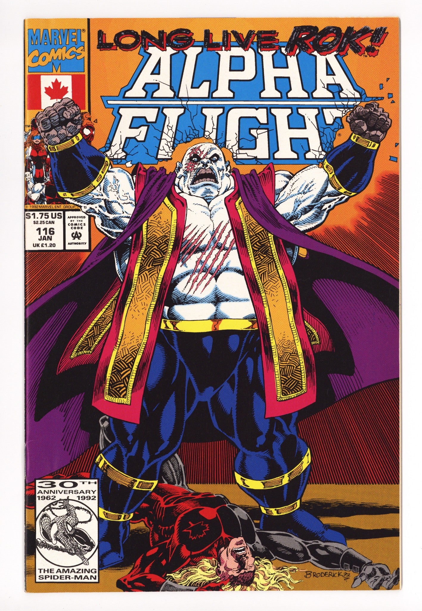 Alpha Flight Vol 1 116 Mid Grade (1993) 