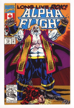 Alpha Flight Vol 1 116 Mid Grade (1993) 