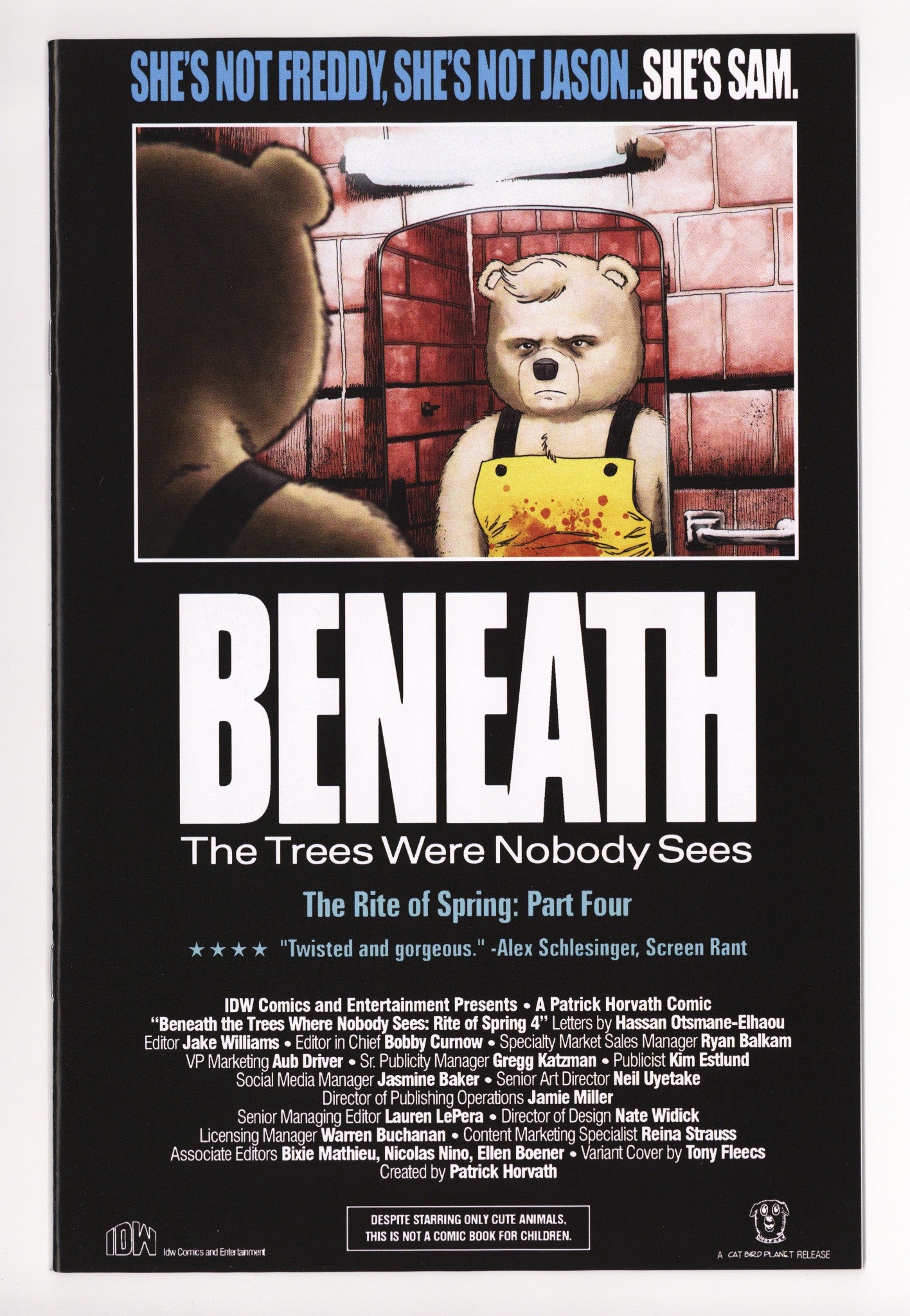 Beneath The Trees Where Nobody Sees: Rite Of Spring 4 Fleecs Homage Variant (2025)