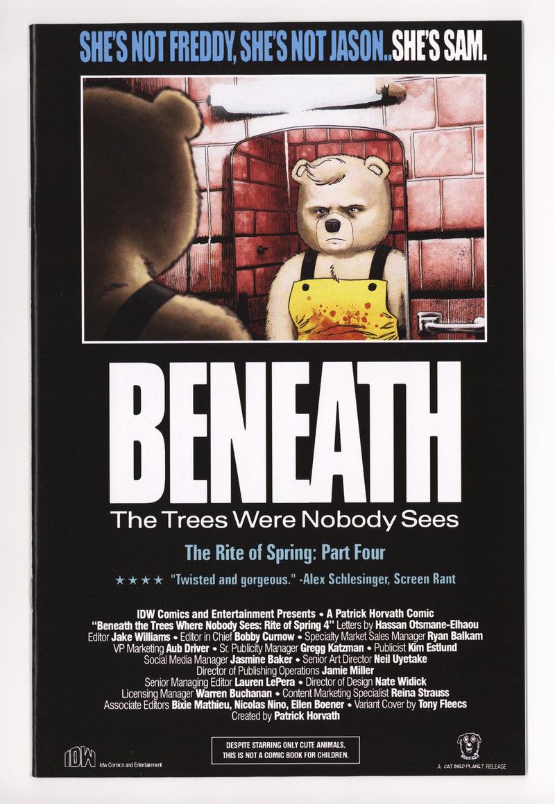 Beneath The Trees Where Nobody Sees: Rite Of Spring 4 Fleecs Homage Variant (2025)