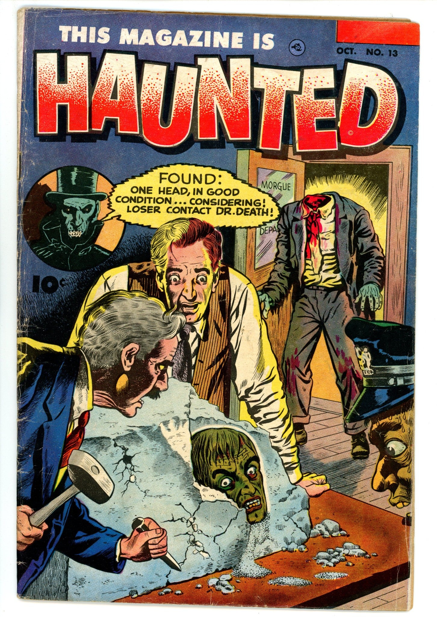 This Magazine Is Haunted 13 VG (4.0) (1953) 