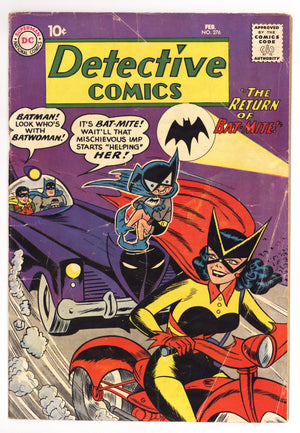 Detective Comics Vol 1 276 VG- (3.5) (1960)