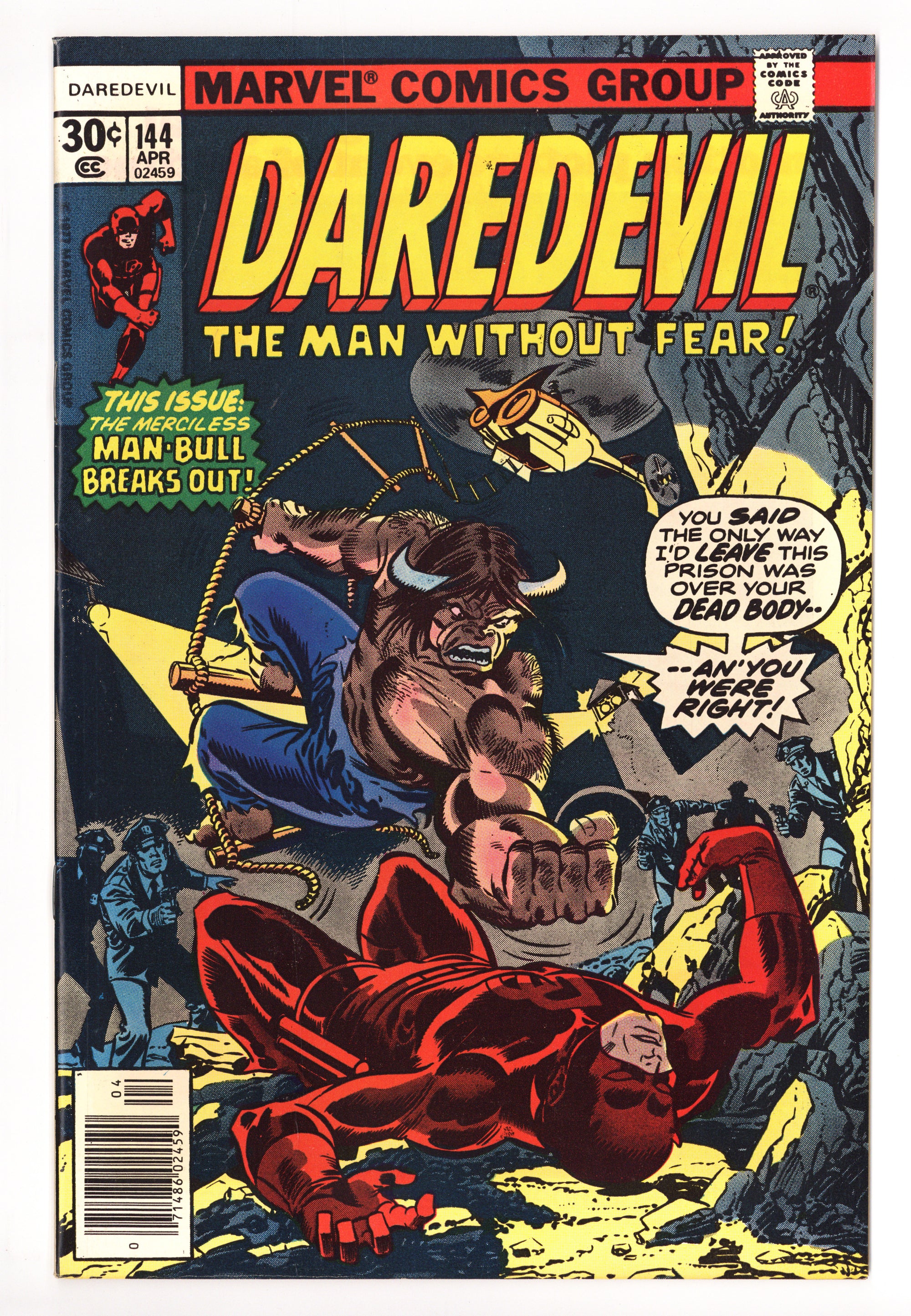 Daredevil Vol 1 144 VF/NM (9.0) (1977) 