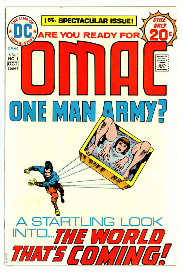 OMAC Vol 1 1 FN- (5.5) (1974)