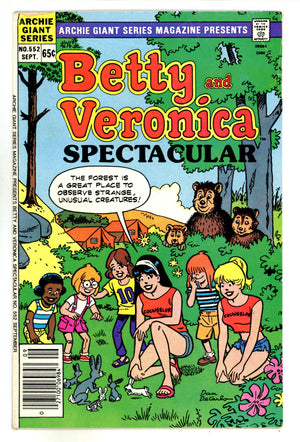 Archie Giant Series Magazine 552 Low Grade (1985)