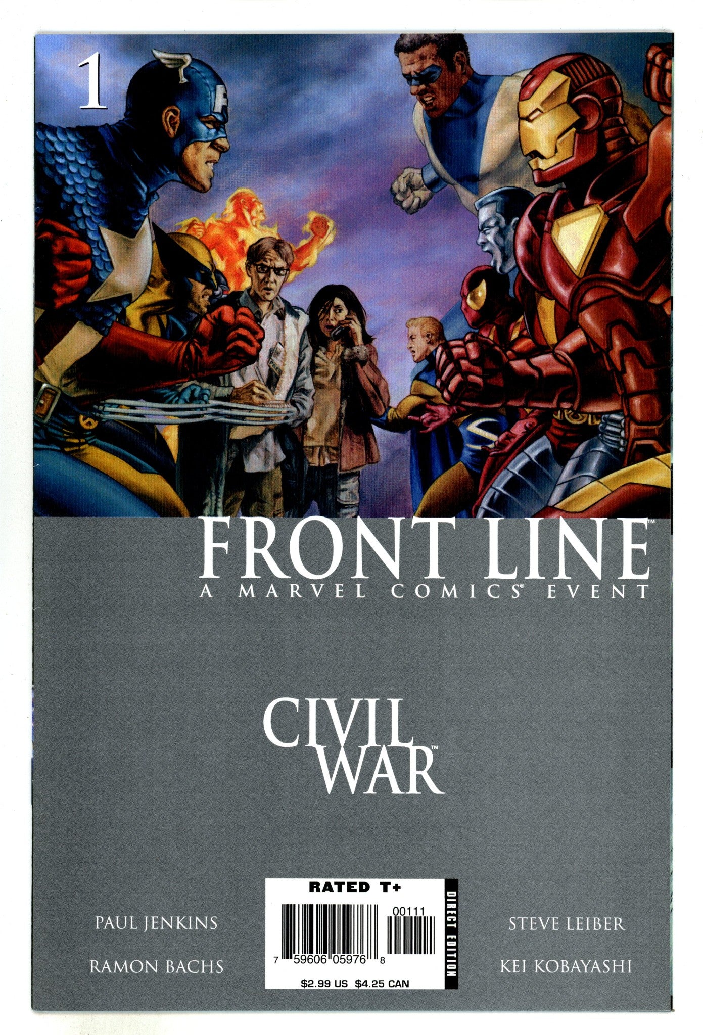 Civil War: Front Line 1 High Grade (2006) 