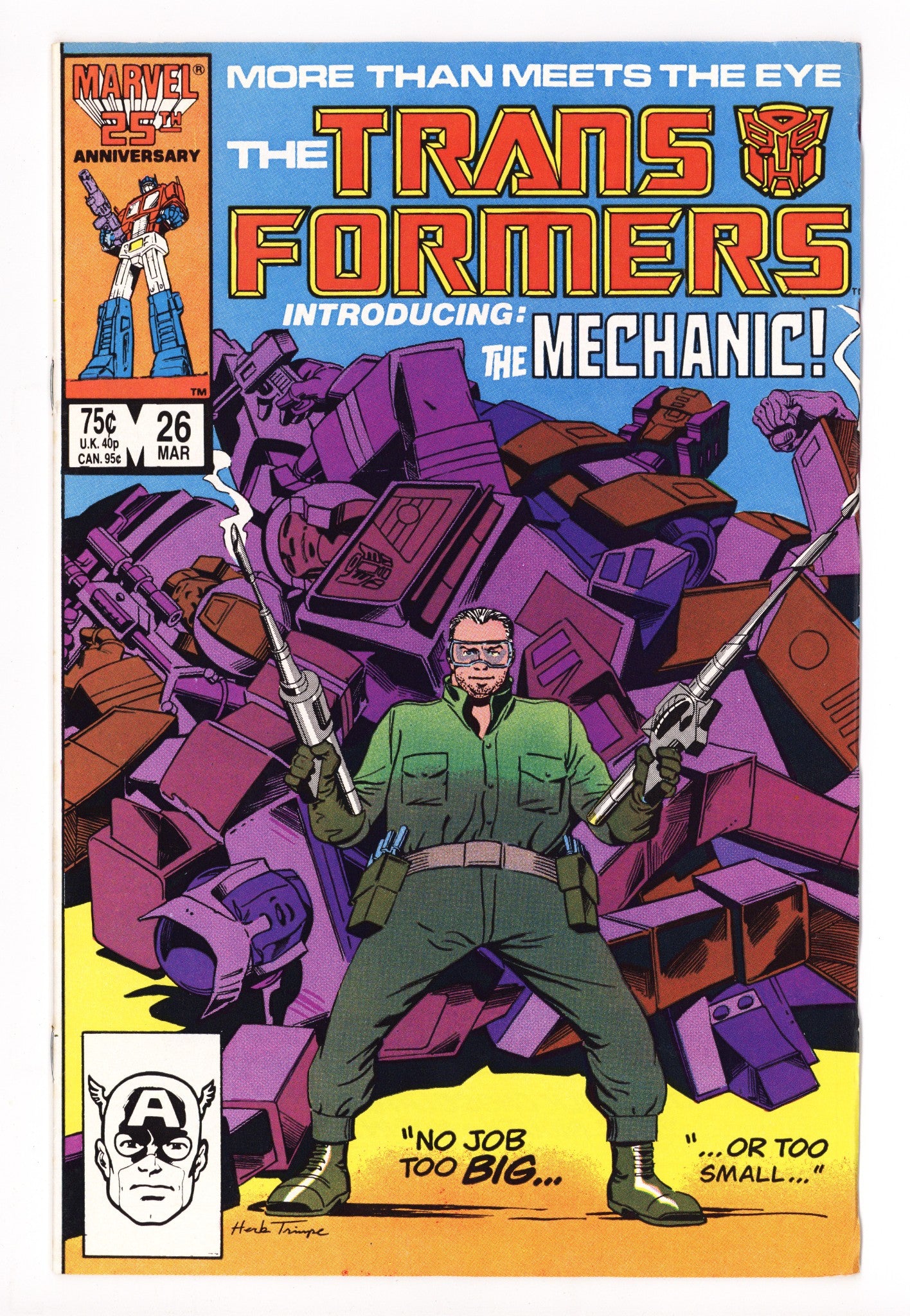 The Transformers 26 Low Grade (1987) 