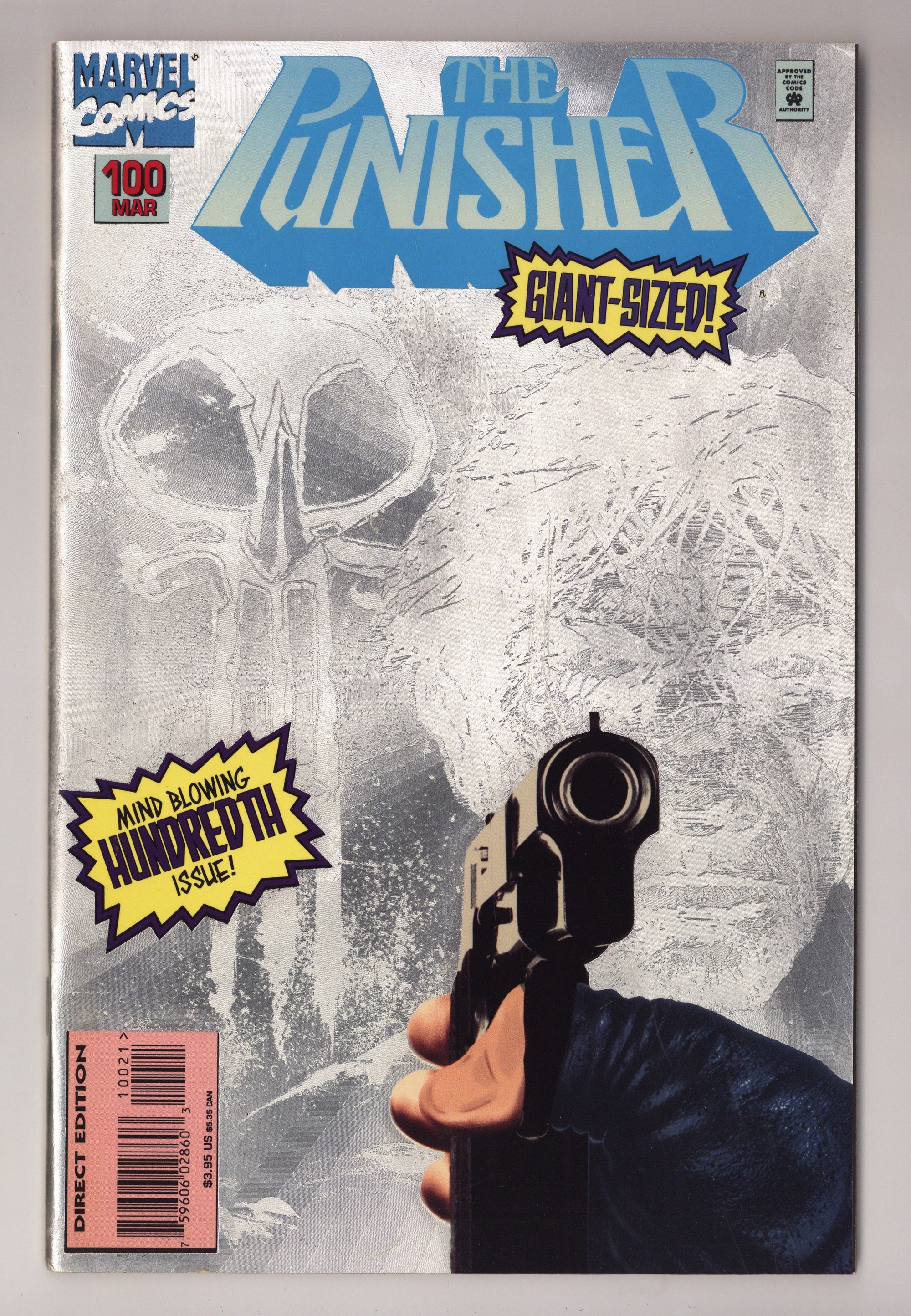 The Punisher Vol 2 100  VF (8.0)   (1995) Silver Foil   Variant  