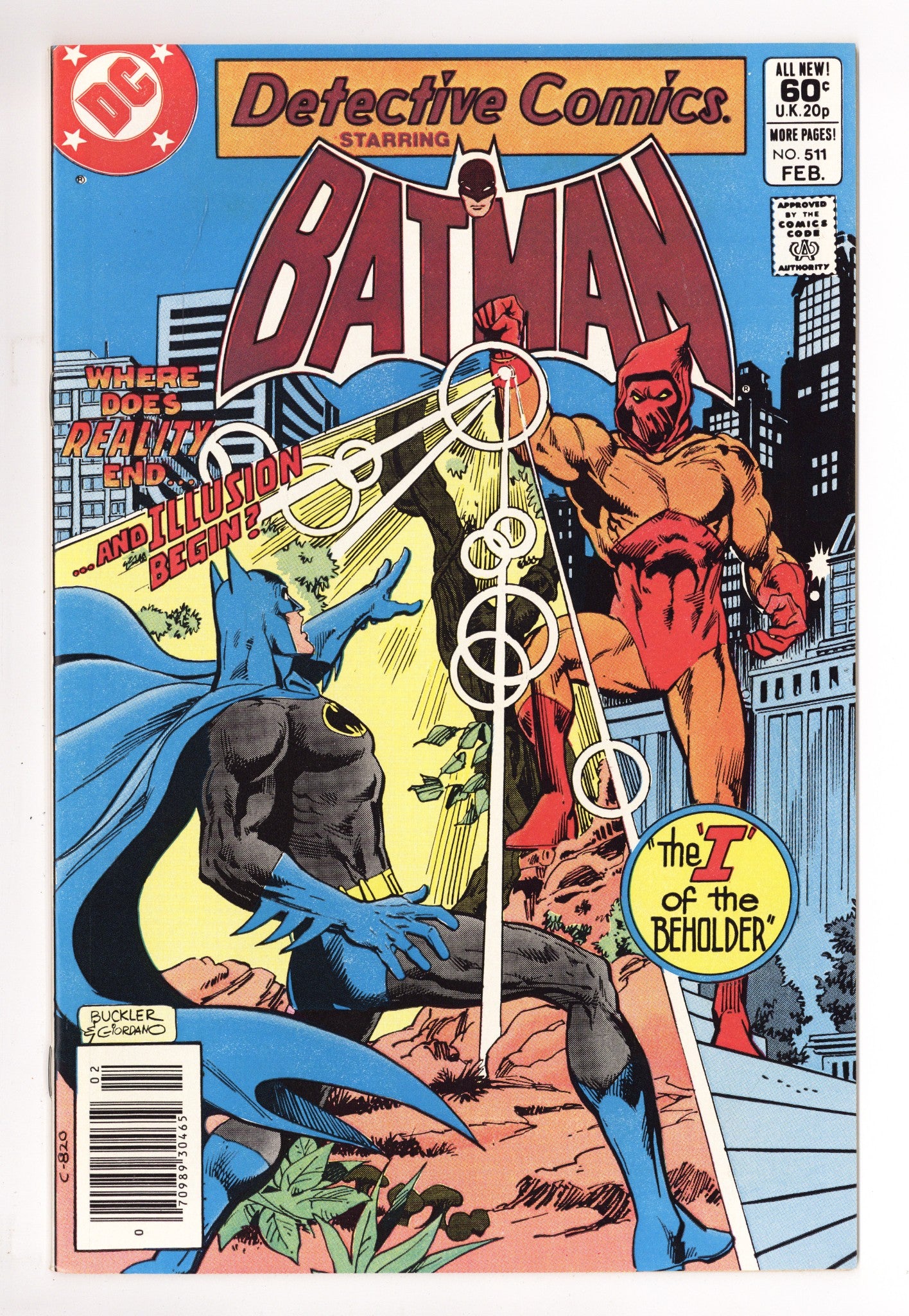 Detective Comics Vol 1 511 VF/NM (9.0) (1982) Newsstand 