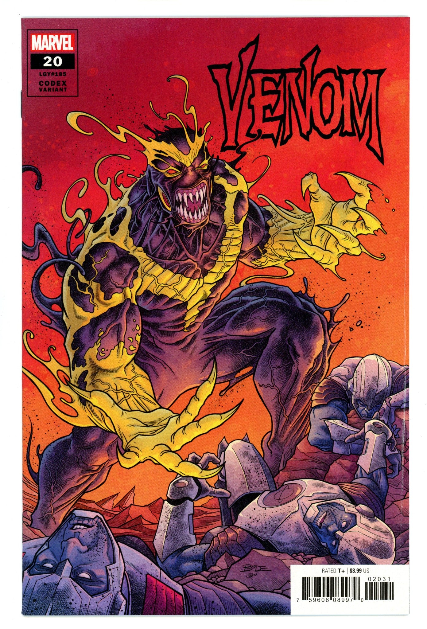 Venom Vol 4 20 (185) High Grade (2020) Sleeper Variant 