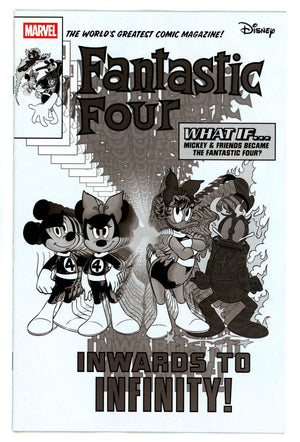 Fantastic Four Vol 7 33 Lomurno B&W Incentive Variant NM (2025)