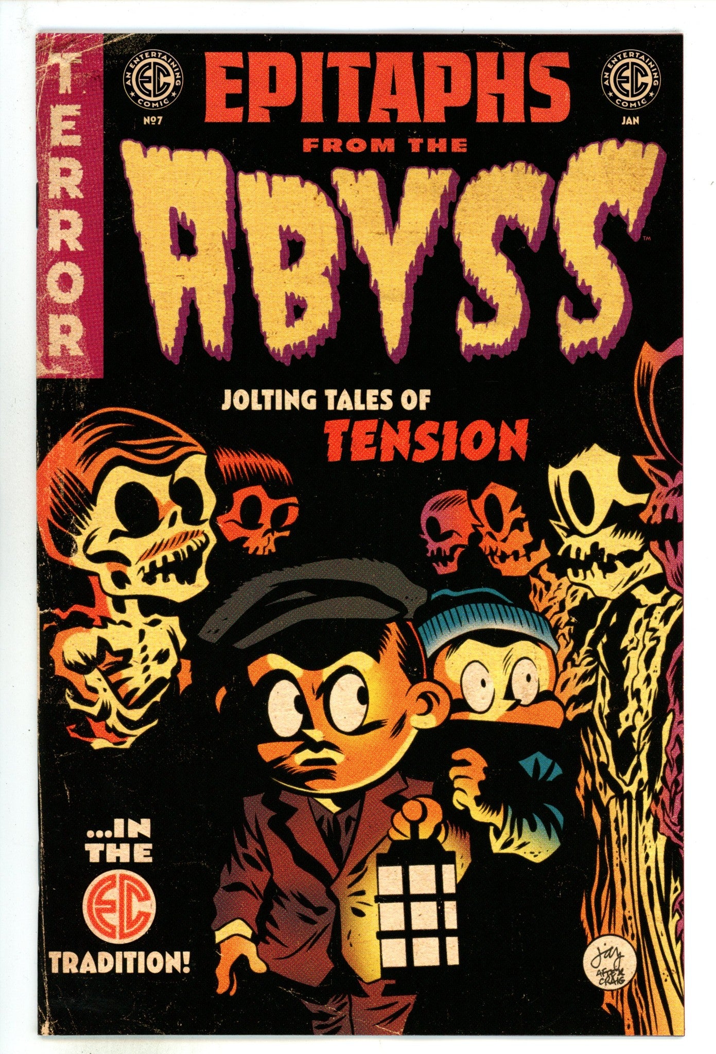 EC Epitaphs From The Abyss  7 Stephens  Homage Incentive Variant NM   (2025)