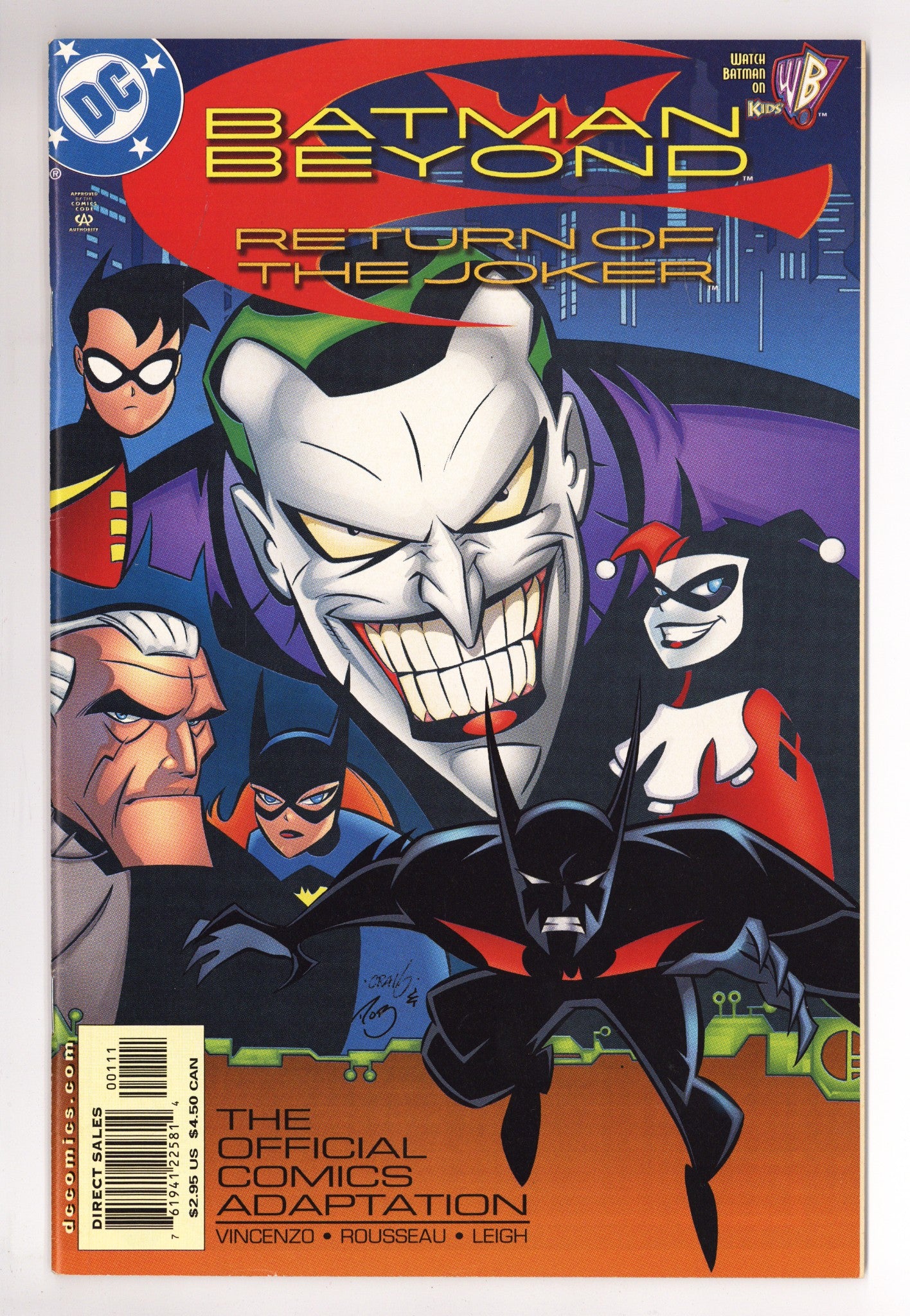 Batman Beyond: Return of the Joker 1 VF (8.0) (2001) 