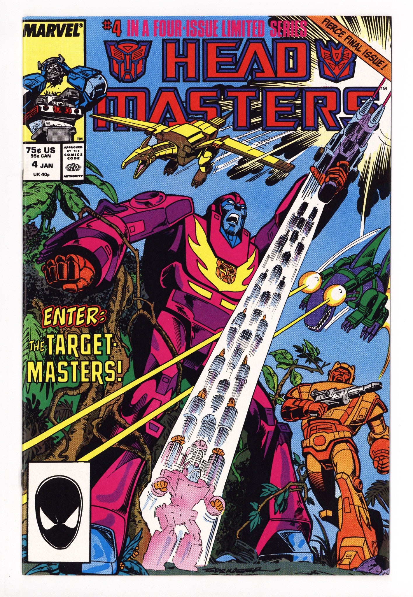 The Transformers: Headmasters 4 NM (9.4) (1988) 