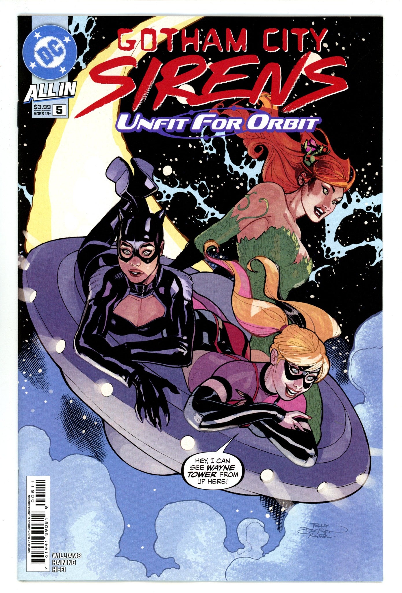 Gotham City Sirens Unfit For Orbit 5 (2025)