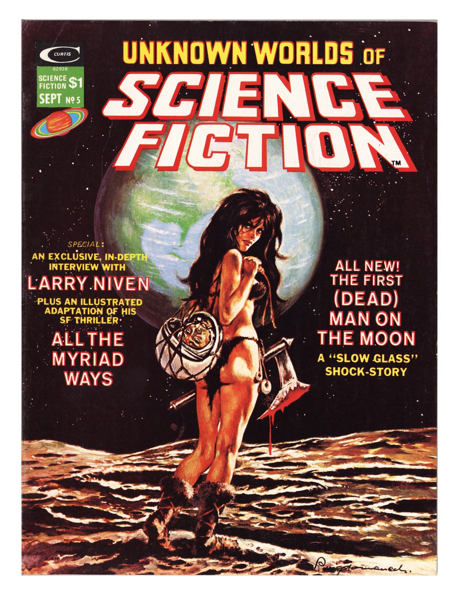 Unknown Worlds of Science Fiction 5 Low Grade (1975) 