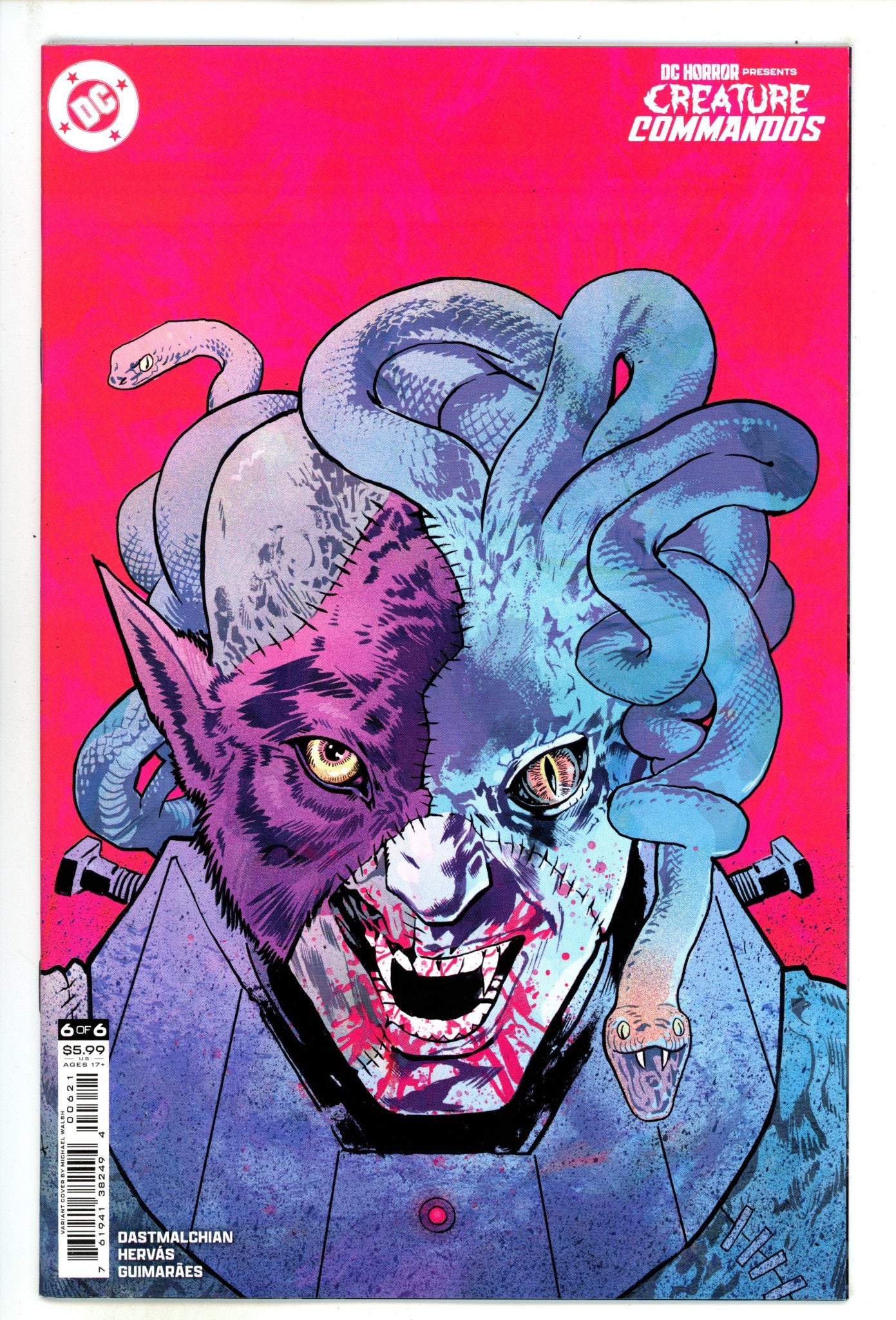 DC Horror Presents Creature Commandos 6 Walsh Variant (2025)