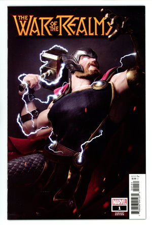 War of the Realms 1 NM- (9.2) (2019) Hugo Incentive Variant