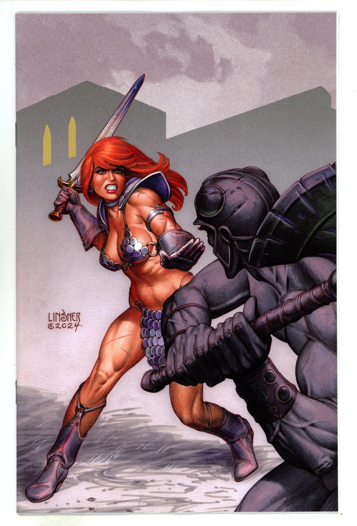 Red Sonja Vol 7 17 Linsner Virgin Incentive Variant (2025)