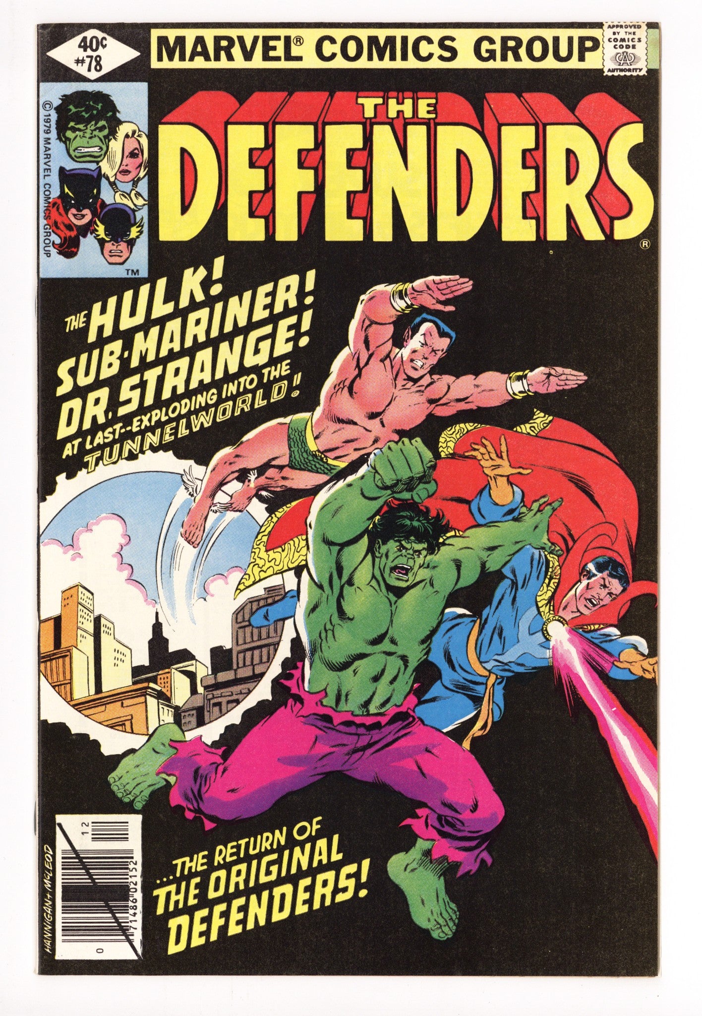 The Defenders Vol 1 78 Mid Grade (1979) Newsstand 