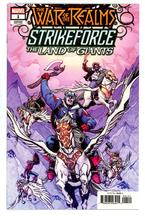 War of the Realms Strikeforce: The Land of Giants 1 High Grade (2019) Hamner Variant