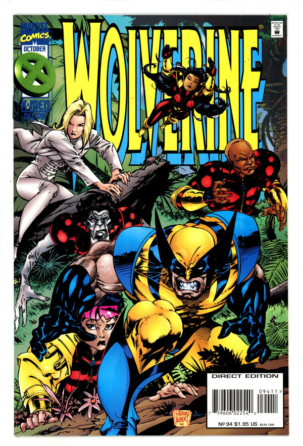 Wolverine Vol 2 94 NM- (9.2) Deluxe (1995)
