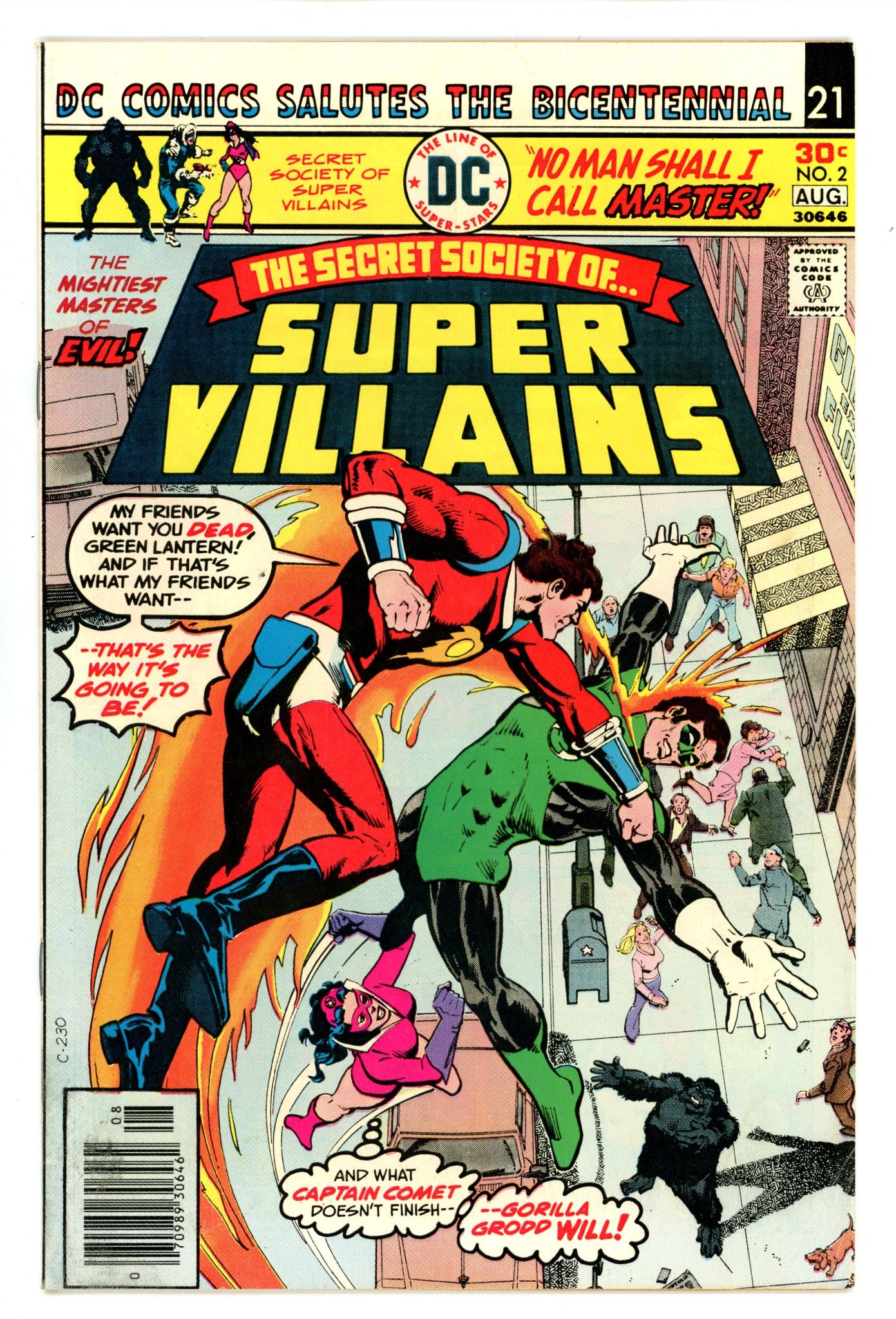 Secret Society of Super-Villains 2 Mid Grade (1976)