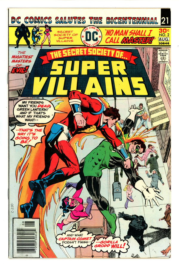 Secret Society of Super-Villains 2 Mid Grade (1976)
