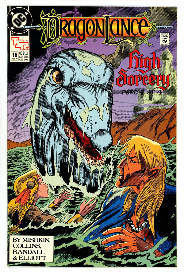 Dragonlance Comic Book   16  High Grade   (1990)