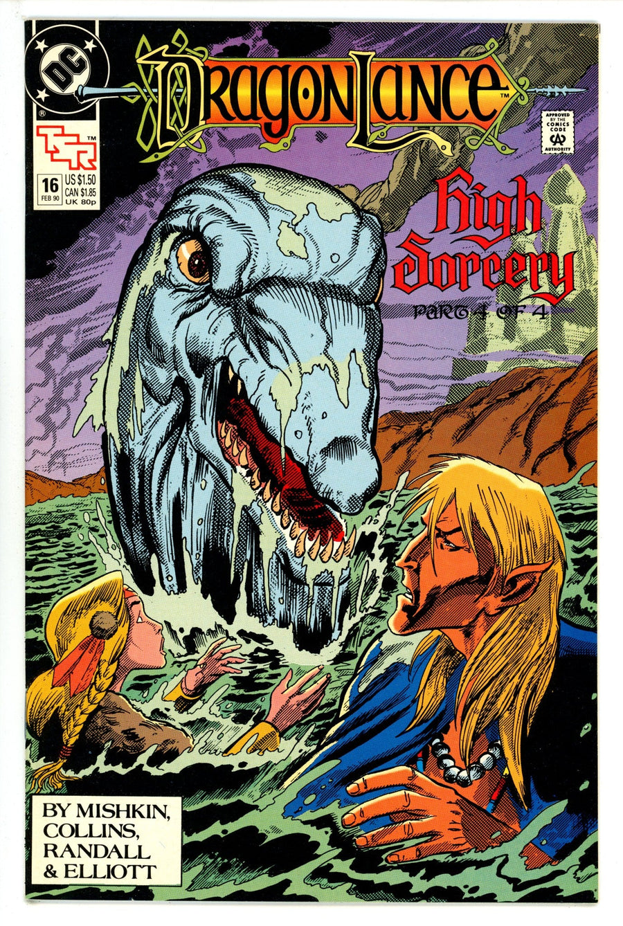 Dragonlance Comic Book   16  High Grade   (1990)