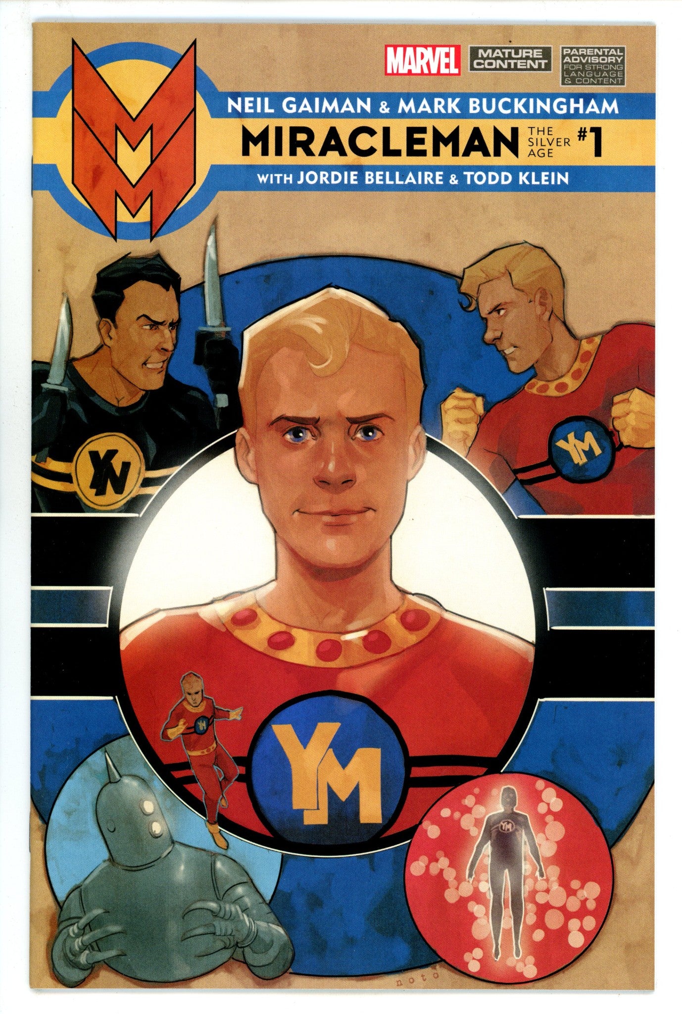 Miracleman by Gaiman and Buckingham: The Silver Age 1 (23) High Grade (2022) Noto Variant 