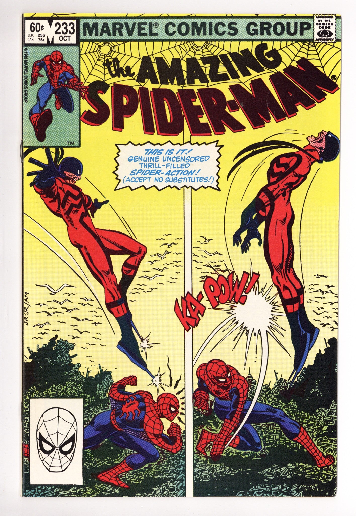 The Amazing Spider-Man Vol 1 233 NM- (9.2) (1982) 